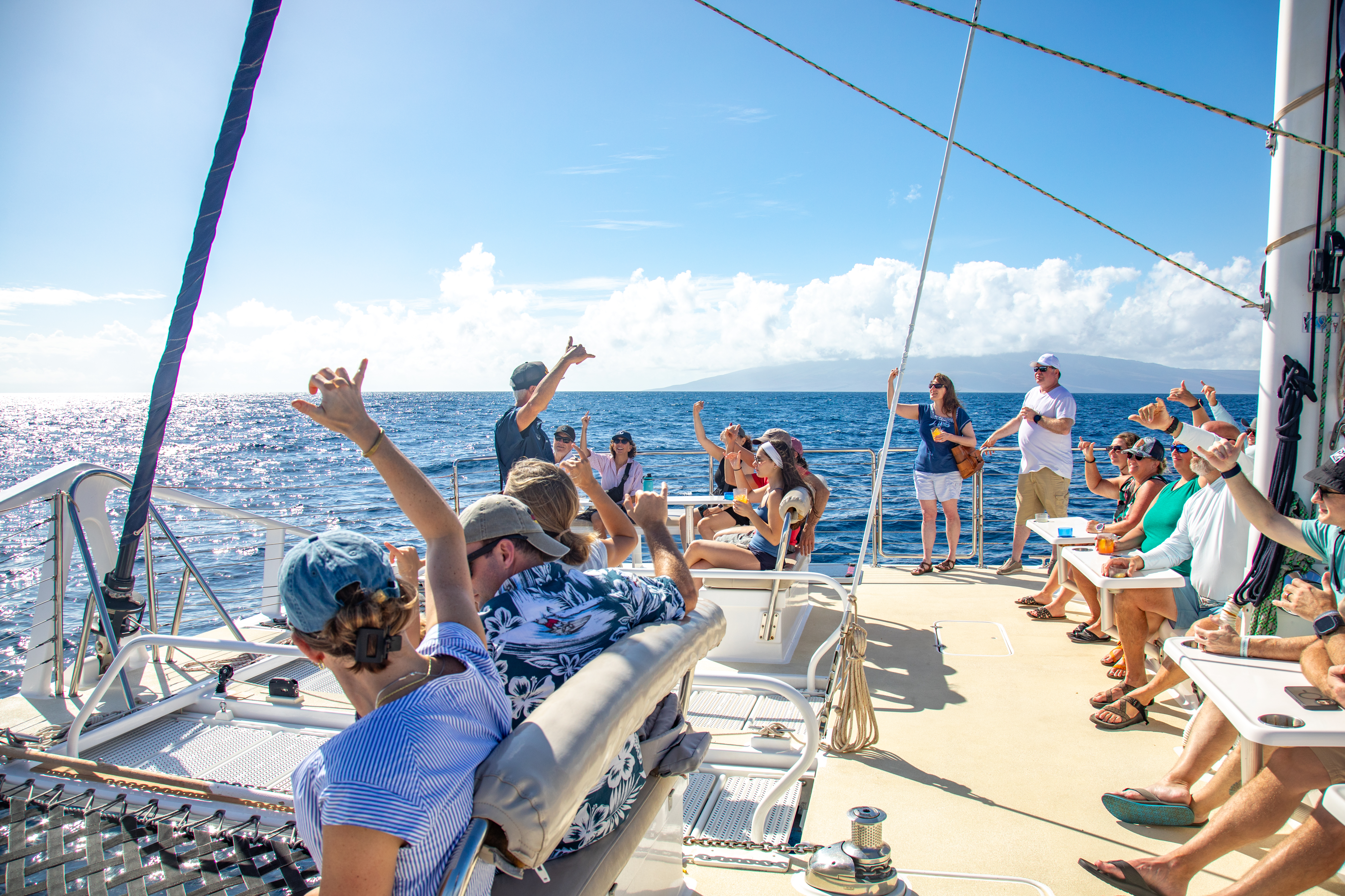 Catamaran cruise