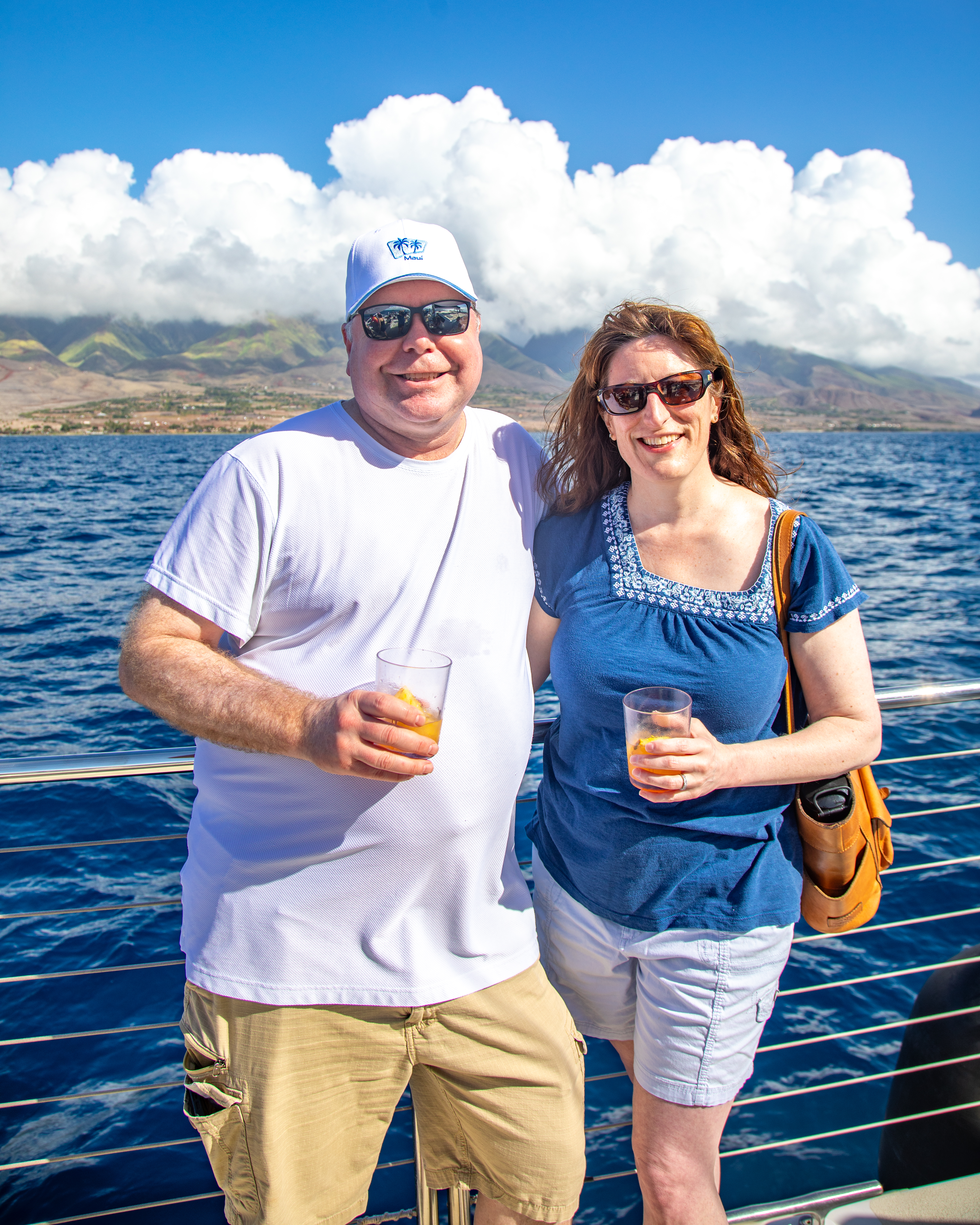 Couple on the boat