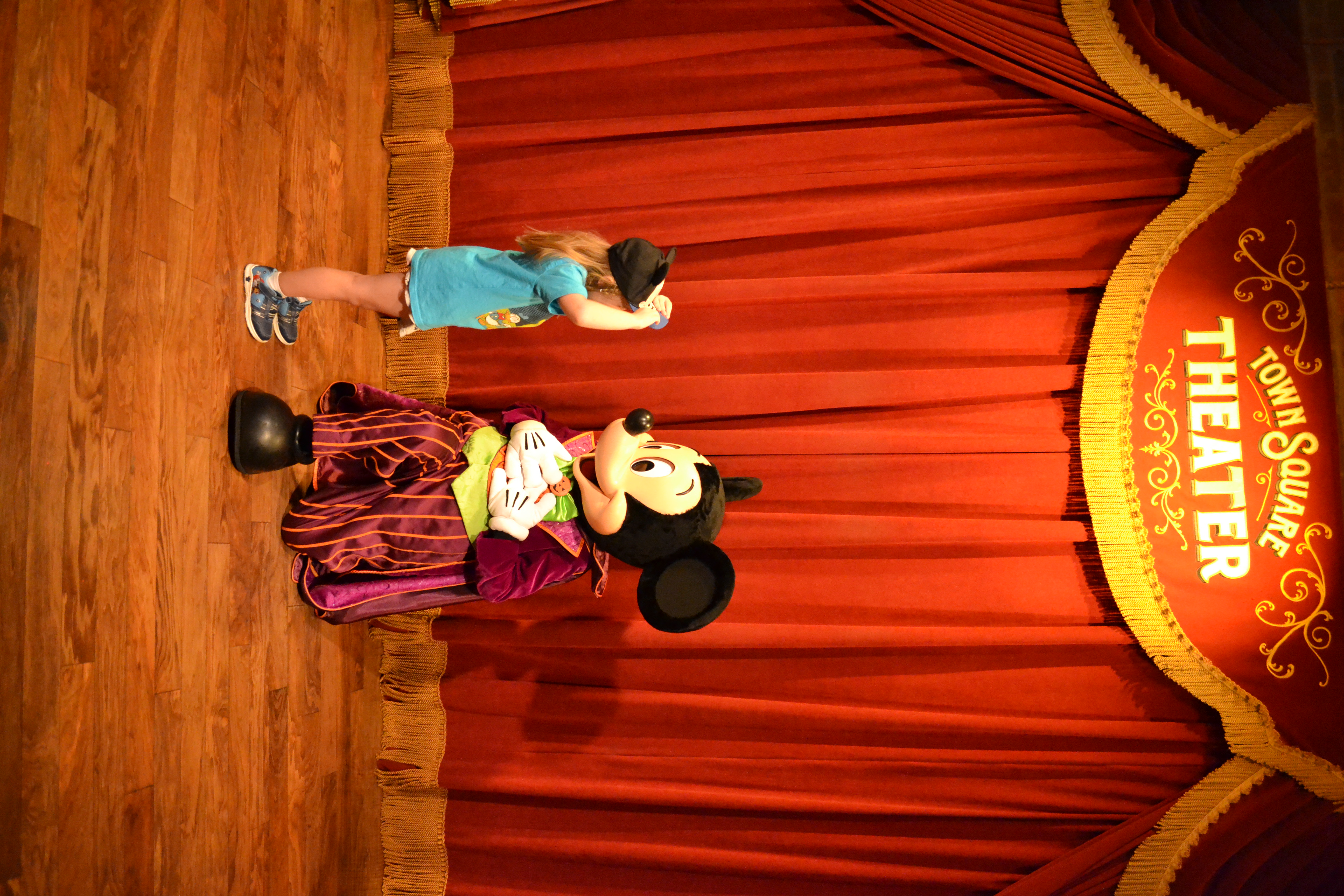 Meeting Mickey Mouse